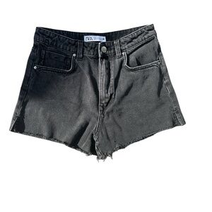 Black Zara Denim Women's Shorts